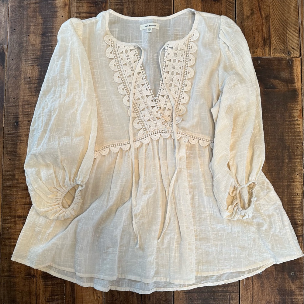 Cream Shirt